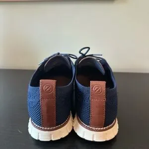 Cole Haan | Shoes | Cole Haan Blue And White Loafers With  display picture 3